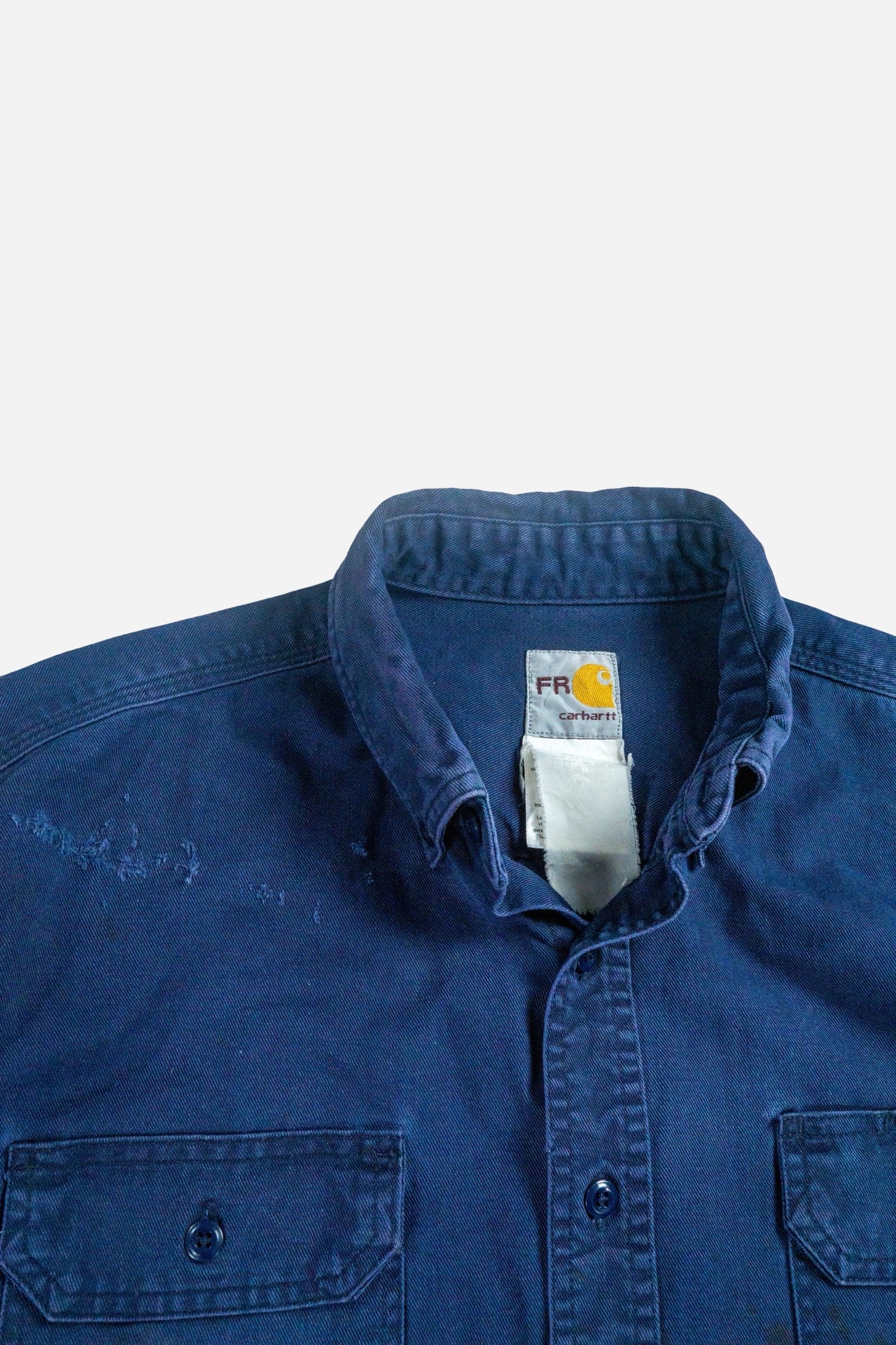 Vintage Carhartt Shirt 'Flame Resistant' [2000s] Large