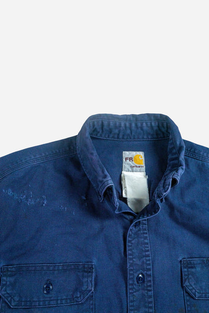 Vintage Carhartt Shirt 'Flame Resistant' [2000s] Large