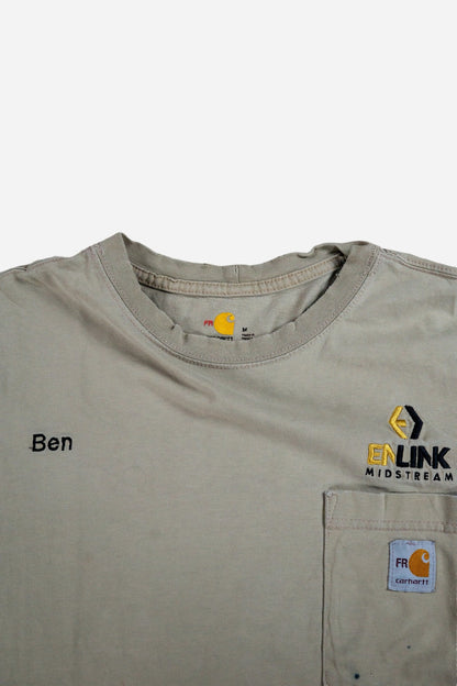 Vintage Carhartt Longsleeve T-Shirt 'Flame Resistant' - Workwear [2000er]