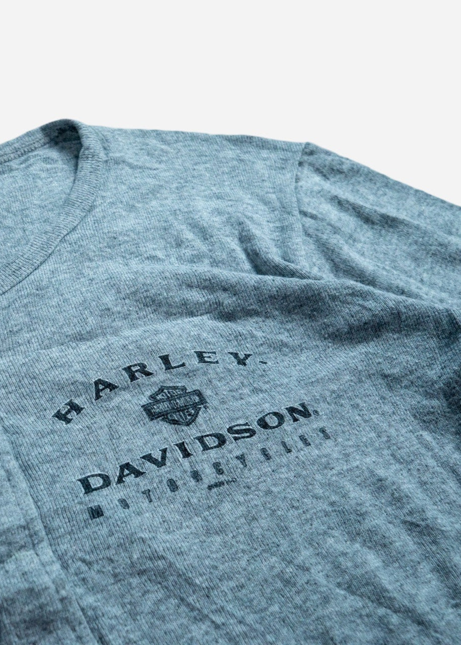 Vintage Harley-Davidson Women's Longsleeve T-Shirt 'Stuart, Florida' [1990s] Small