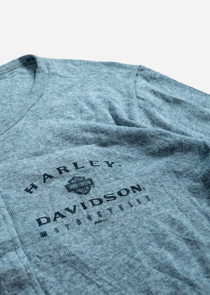 Vintage Harley-Davidson Women's Longsleeve T-Shirt 'Stuart, Florida' [1990s] Small
