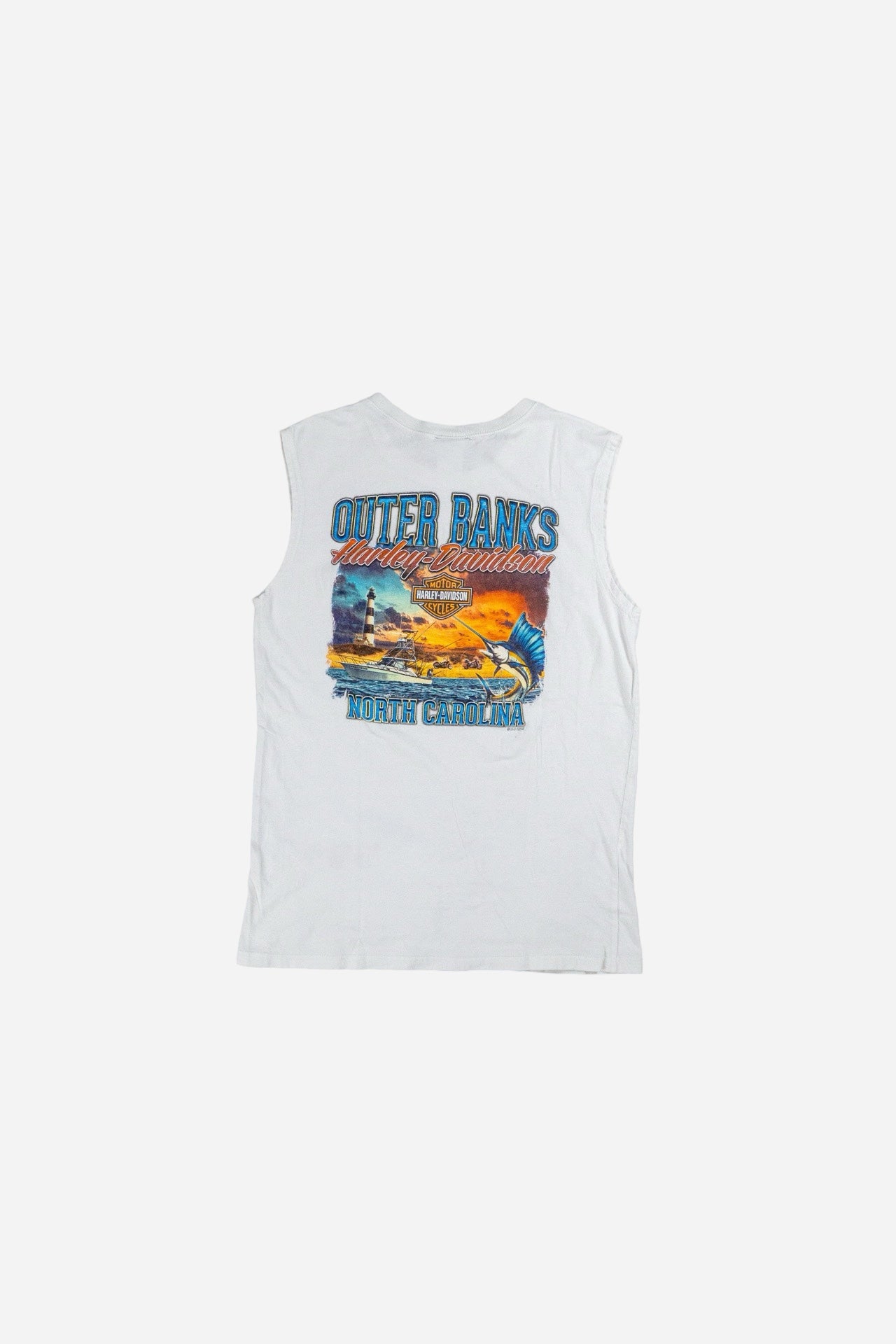 Vintage Harley - Davidson Muscle T-Shirt 'Live To Ride' - Sportswear [2000er]
