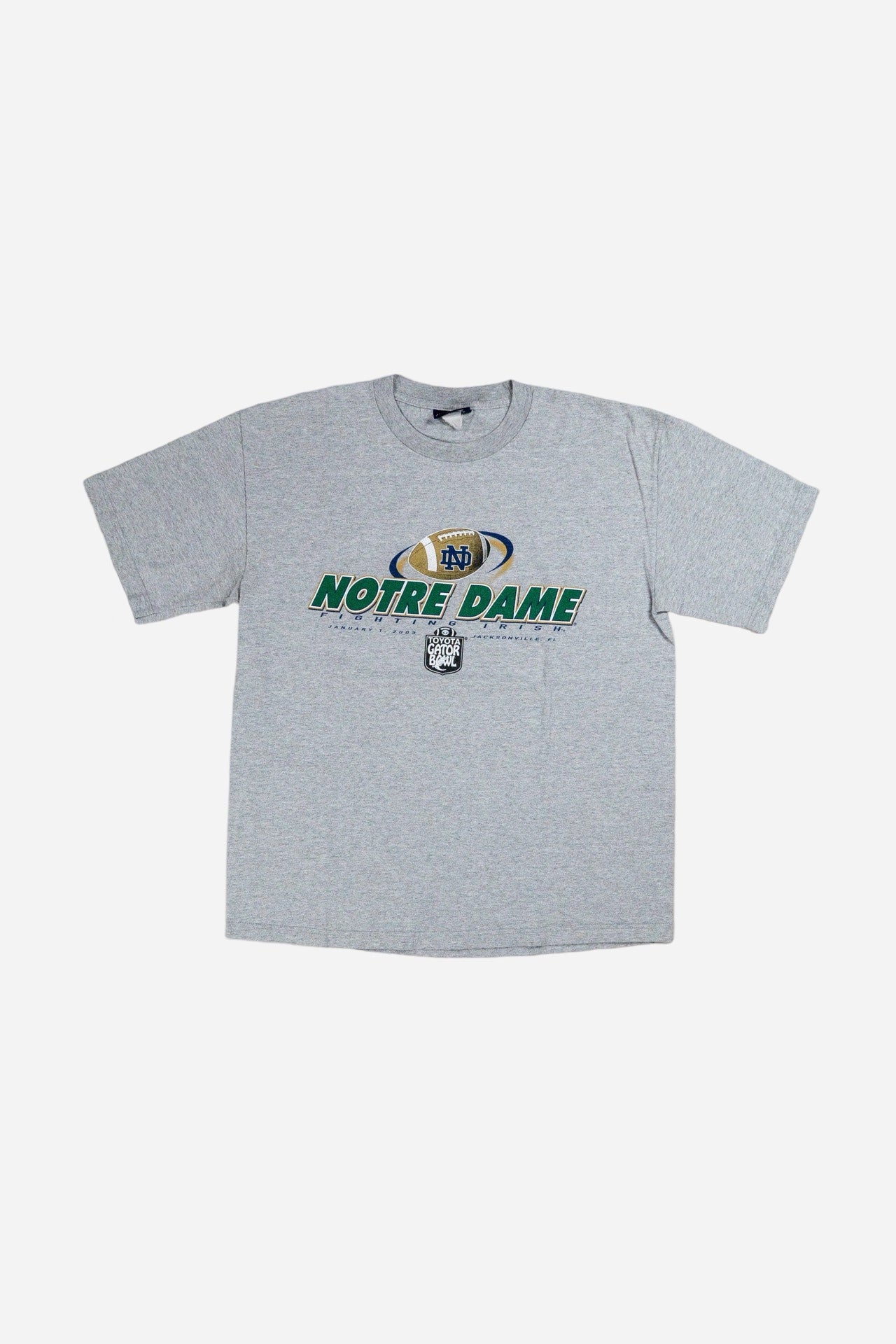 Vintage Jansport T-Shirt NCAA 'Notre Dame' - Sportswear [2000er]