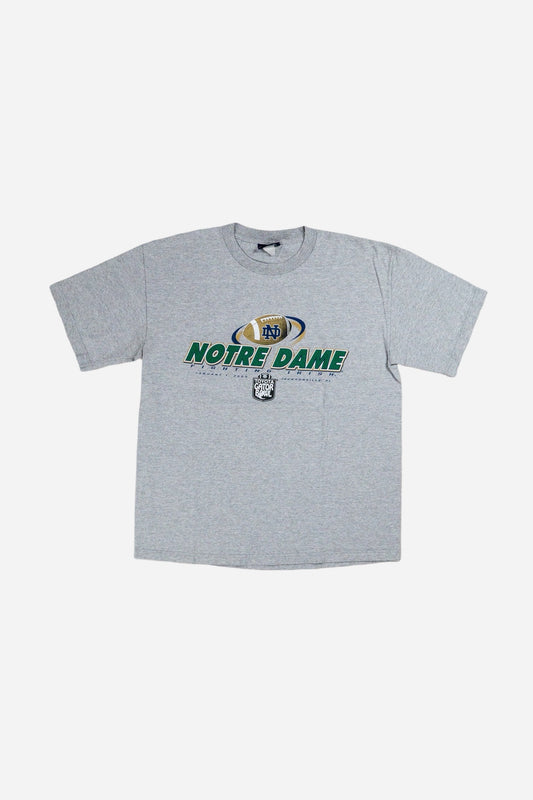 Vintage Jansport T-Shirt NCAA 'Notre Dame' - Sportswear [2000er]