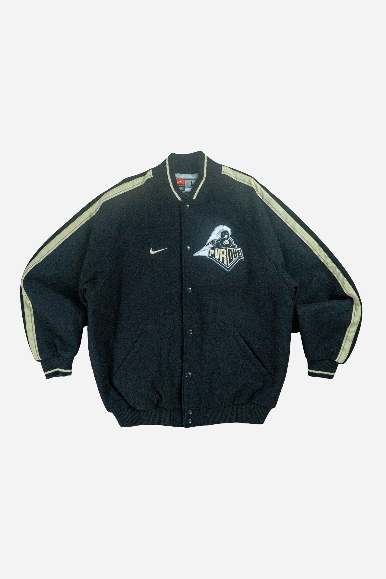 Vintage Nike Bomber Jacket 'Purdue Univ.' [1990s] XLarge