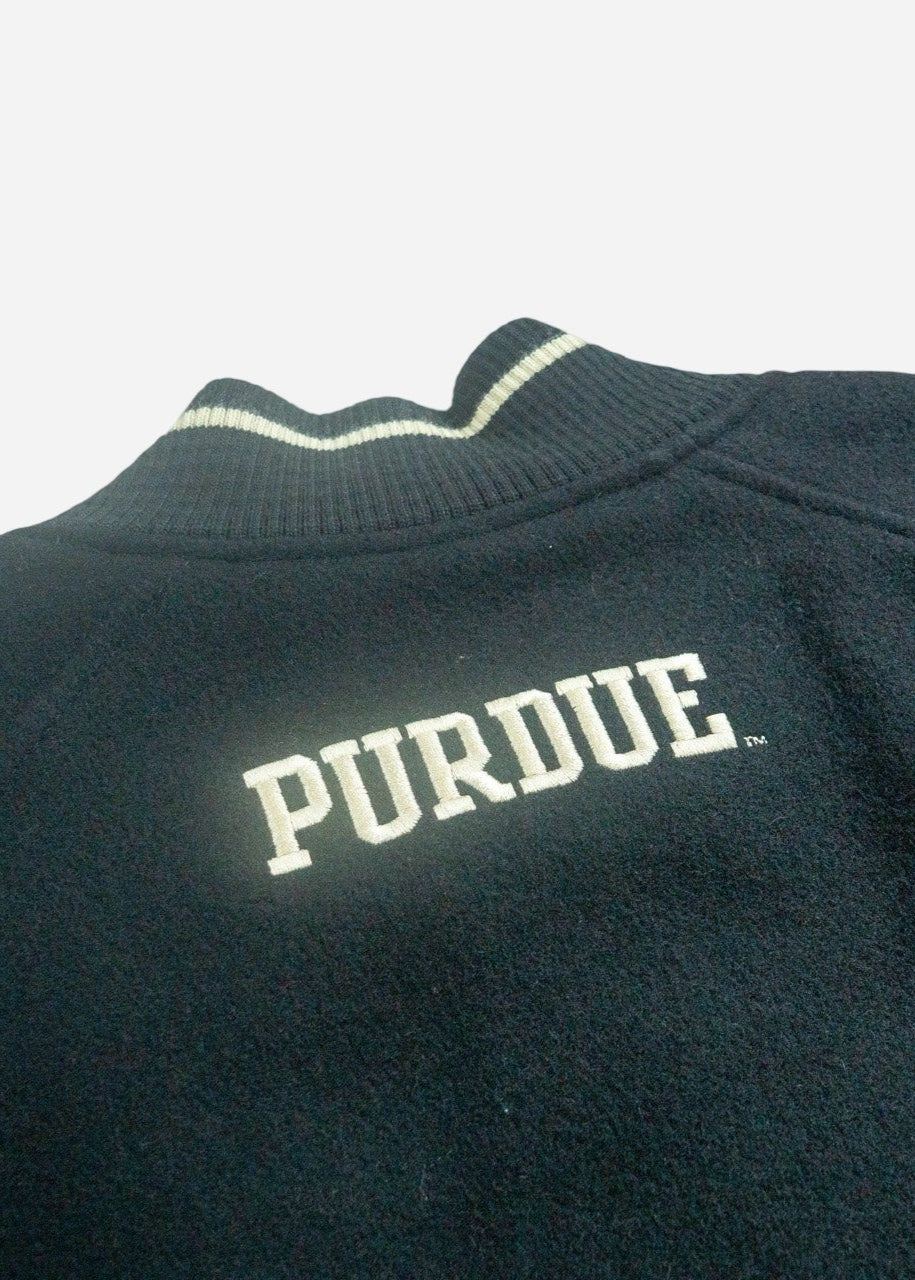 Vintage Nike Bomber Jacket 'Purdue Univ.' [1990s] XLarge