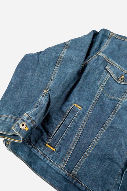 Vintage Carhartt Sherpa Denim Jacke Gefüttert - Workwear [2010er]