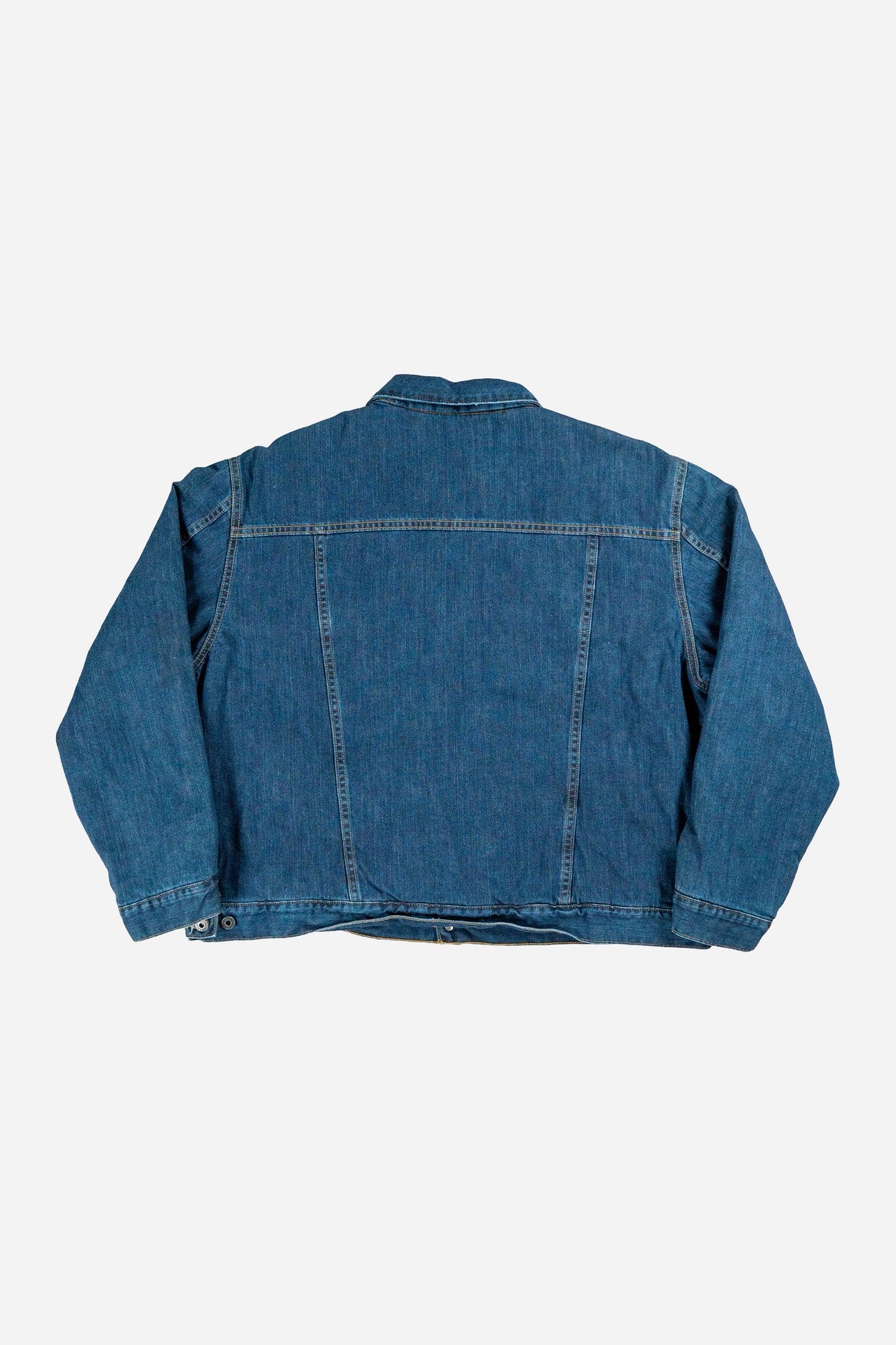 Vintage Carhartt Sherpa Denim Jacke Gefüttert - Workwear [2010er]