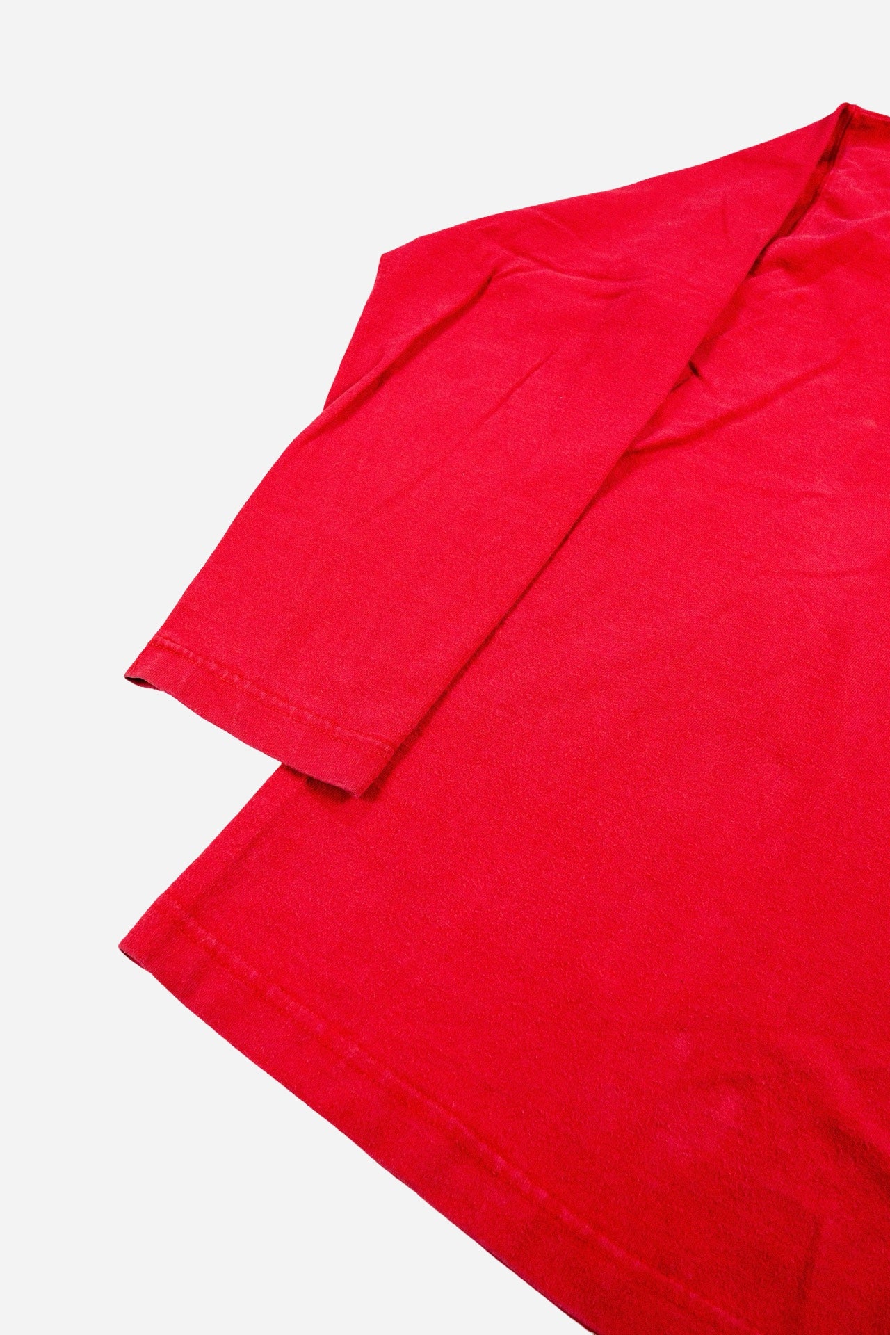 Vintage Champion V - Neck Longsleeve T-Shirt - Sportswear [1990er]
