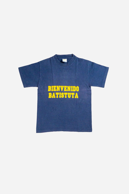 Vintage Hanes T-Shirt 'Bienvenido Batistuta' - Sportswear [1990er]