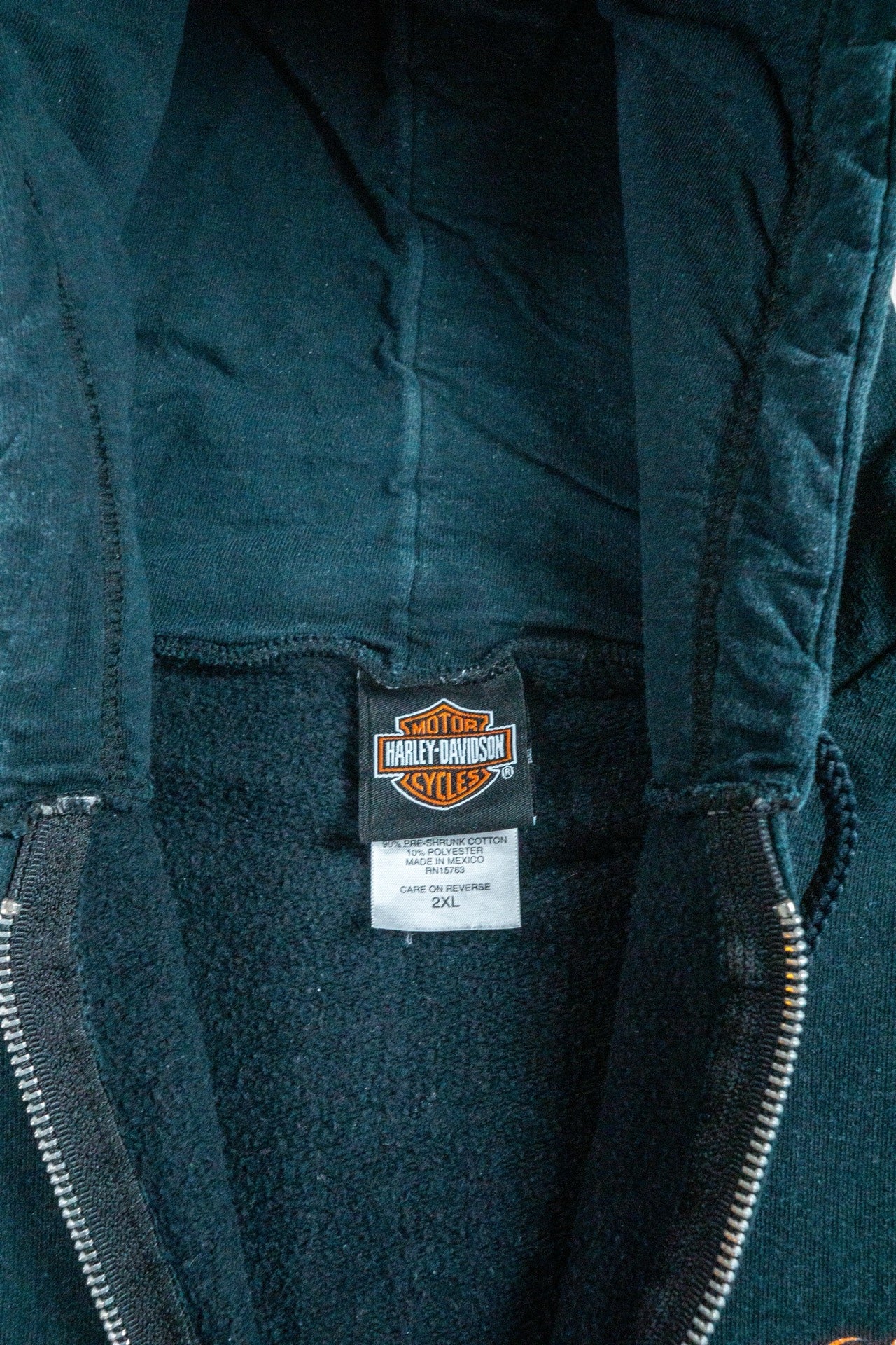 Vintage Harley-Davidson Sweater Zip-Up Hoodie [2000s] XXL