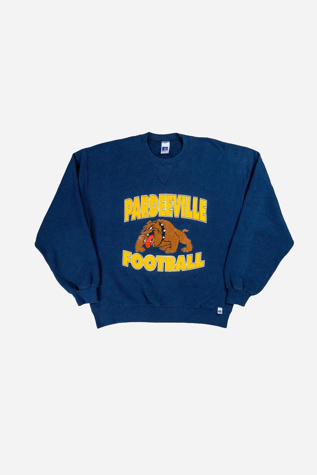 Vintage Russell Athletic Sweatshirt 'Pardeeville Football' - Sportswear [1990er]