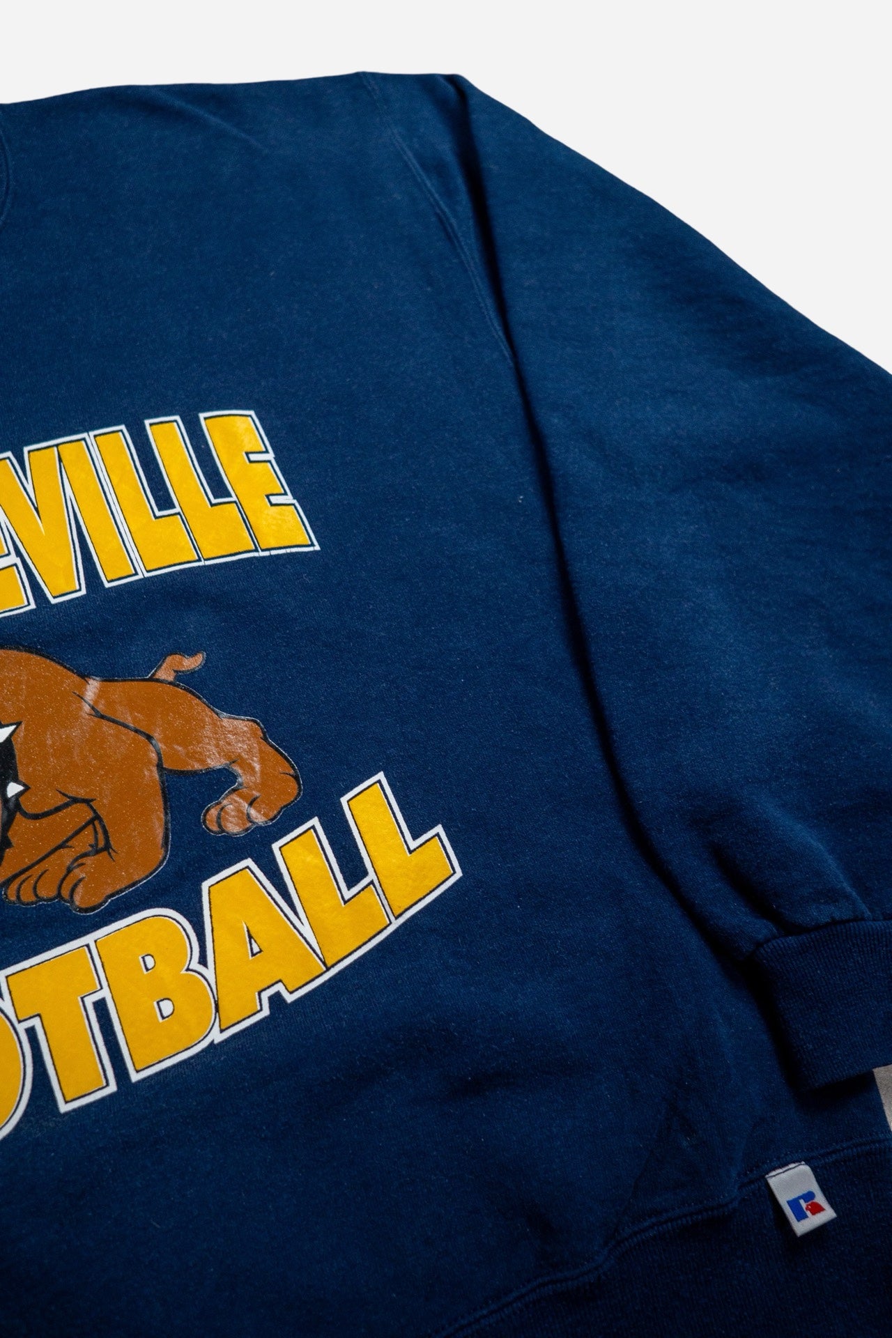 Vintage Russell Athletic Sweatshirt 'Pardeeville Football' - Sportswear [1990er]