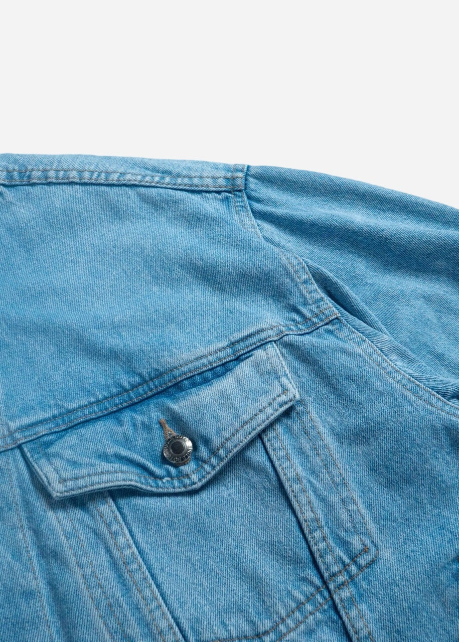 Vintage Bugle Boy Trucker Denim Jacket [1990s] XLarge