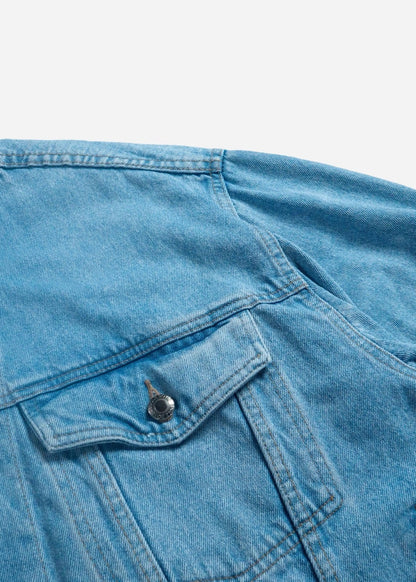 Vintage Bugle Boy Trucker Denim Jacket [1990s] XLarge