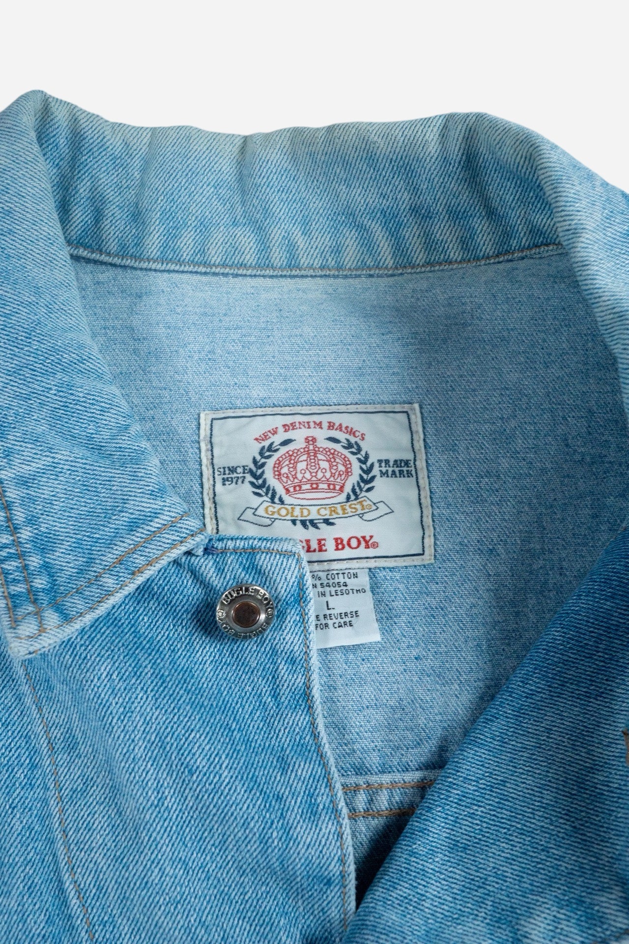 Vintage Bugle Boy Trucker Denim Jacket [1990s] XLarge