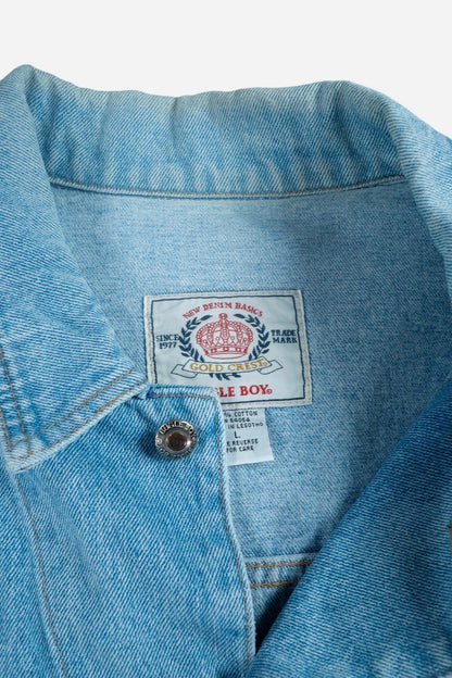 Vintage Bugle Boy Trucker Denim Jacket [1990s] XLarge