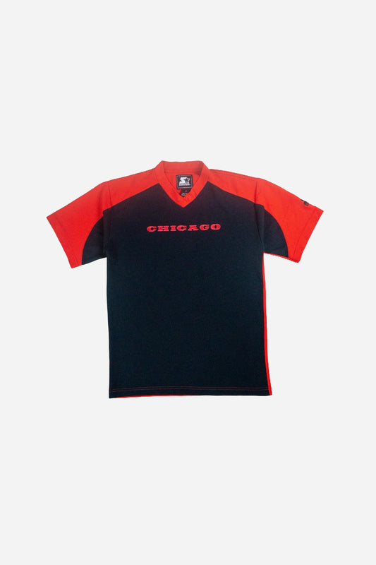 Vintage Starter Mesh Tee NBA 'Chicago Bulls' [1990s] Small