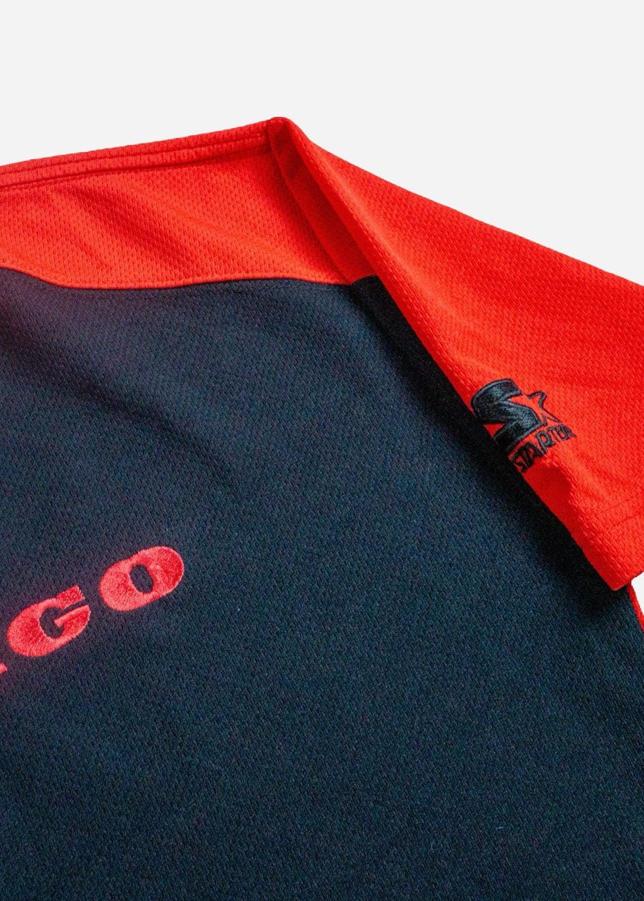 Vintage Starter Mesh Tee NBA 'Chicago Bulls' [1990s] Small