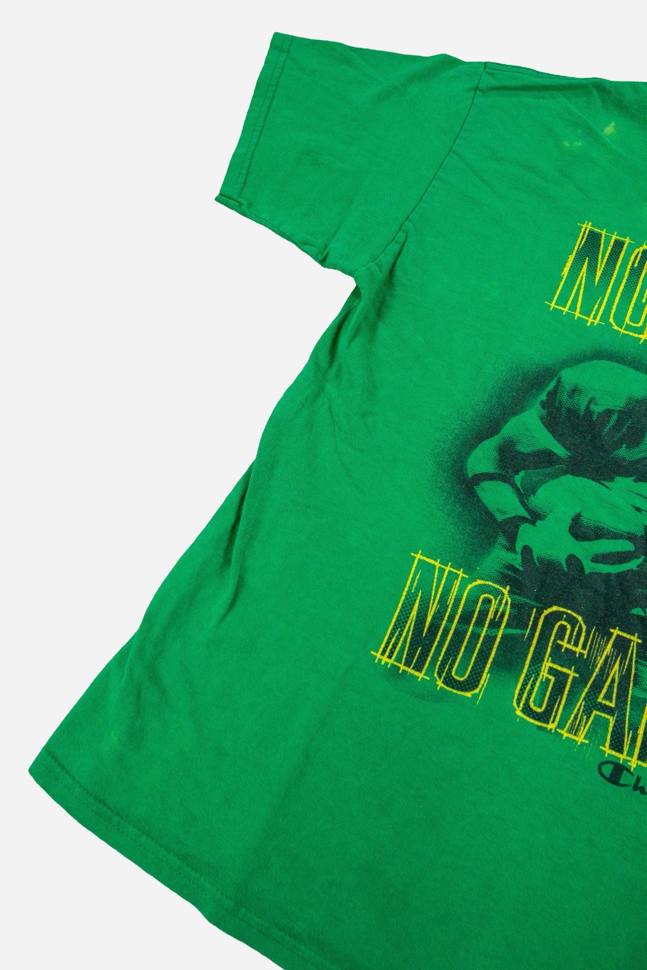 Vintage Champion Football T-Shirt 'No Pain No Game' - Sportswear [2000er]
