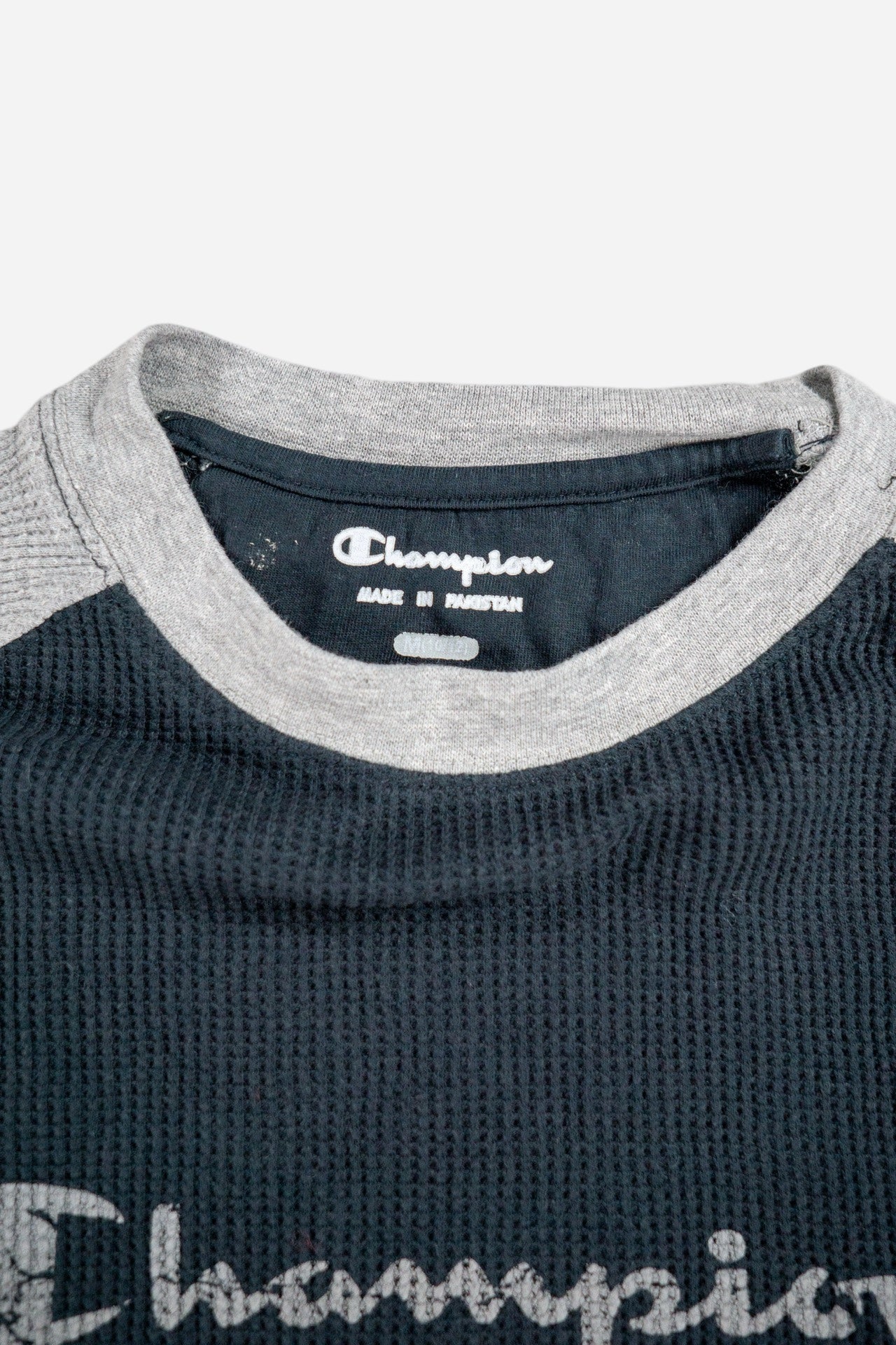 Vintage Champion Kinder 3/4 - Arm Baseball T-Shirt '1919' - Sportswear [2000er]