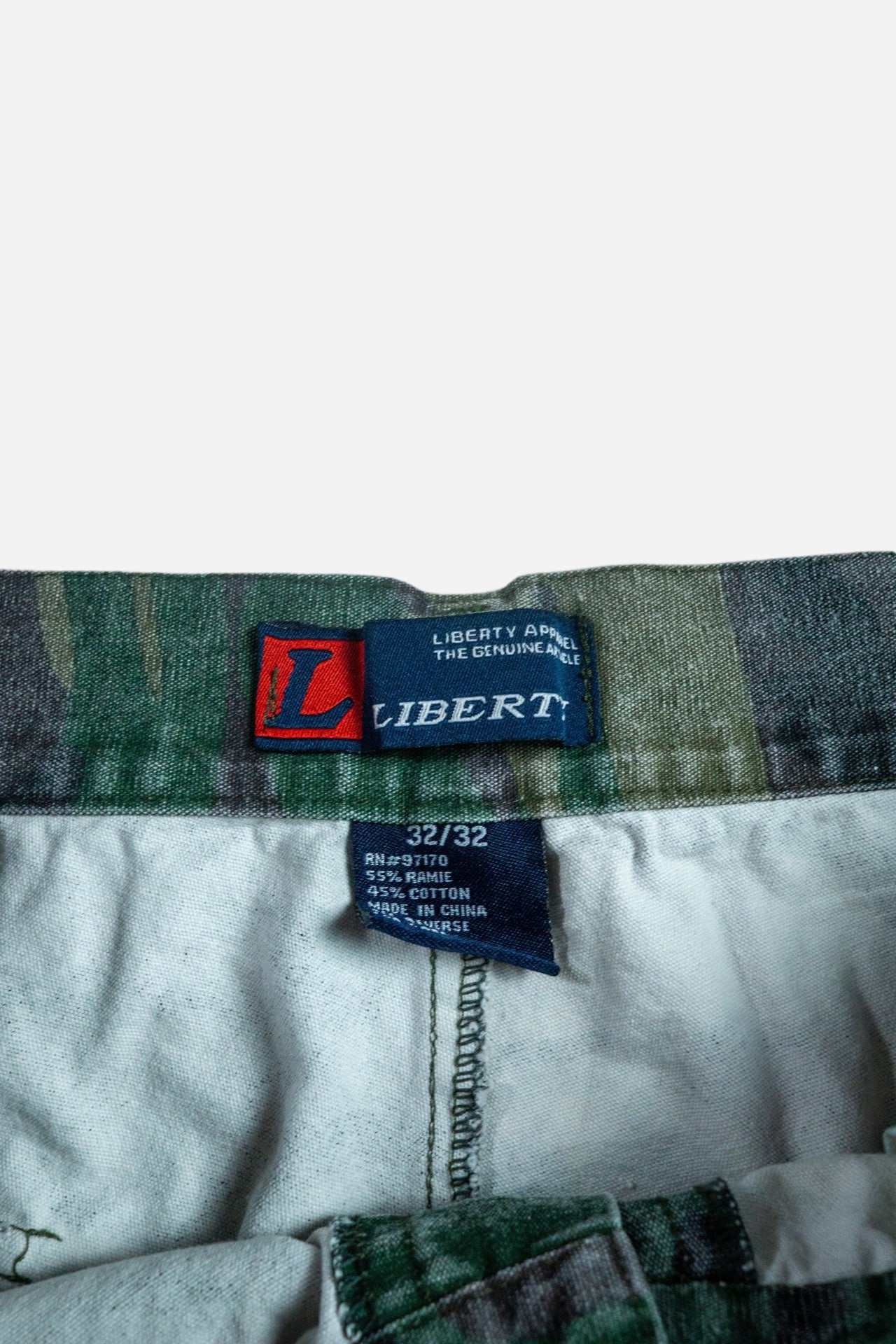 Vintage Liberty Camouflage Cargo Trousers [2000s] 32x32