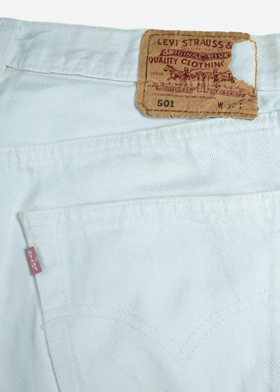 Vintage Levis '501' Straight Leg Jeans [1990s] 32x34