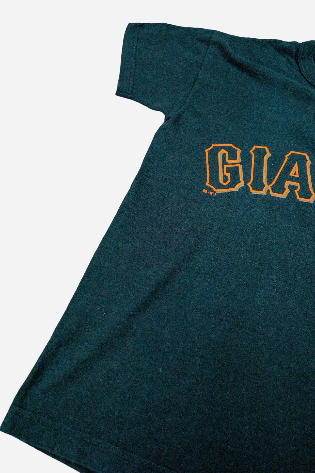 Vintage Russell Athletic Kinder Henley T-Shirt 'San Francisco Giants' - Sportswear [2000er]