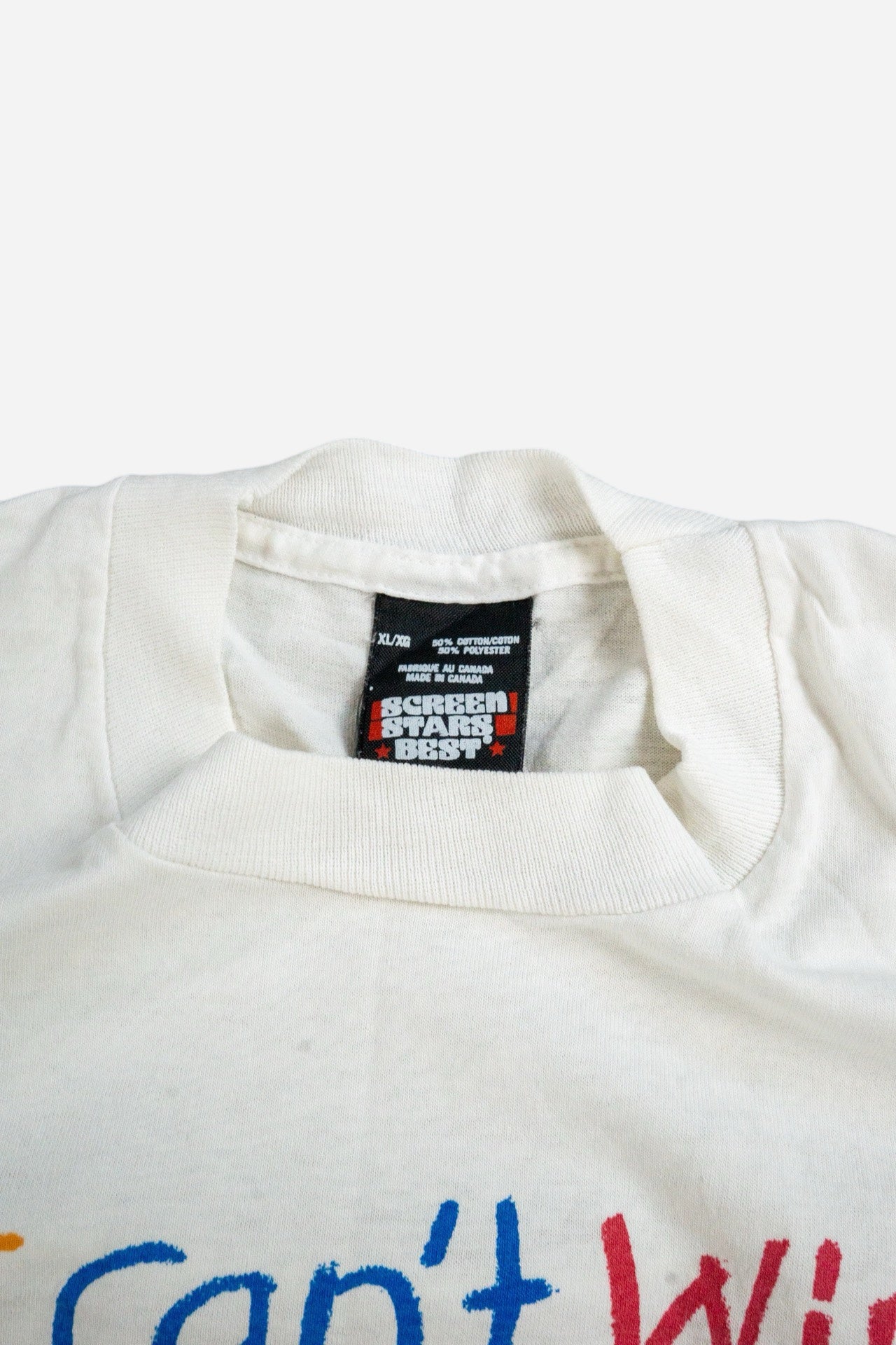 Vintage Screen Stars Single Stitch T-Shirt 'If I Can't Win...' - Sportswear [1990er]