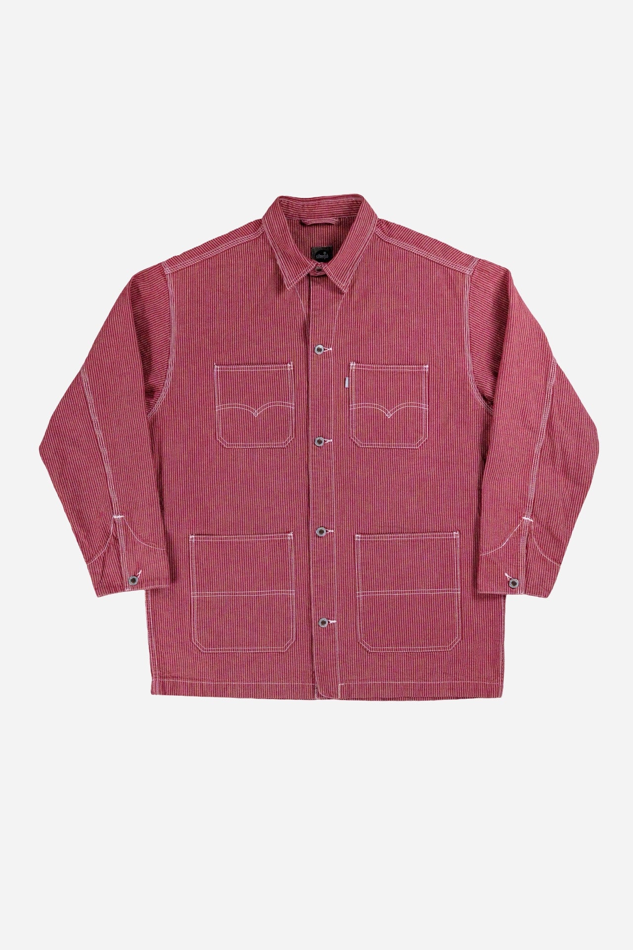 Vintage Levi's 'Silvertab' Denim Hemd Jacke - Workwear [1990er]