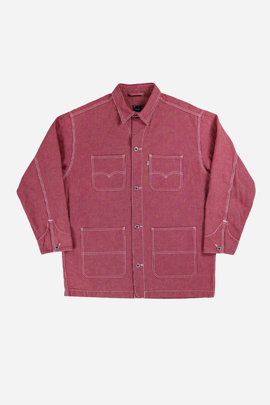 Vintage Levi's 'Silvertab' Denim Hemd Jacke - Workwear [1990er]