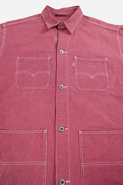 Vintage Levi's 'Silvertab' Denim Hemd Jacke - Workwear [1990er]