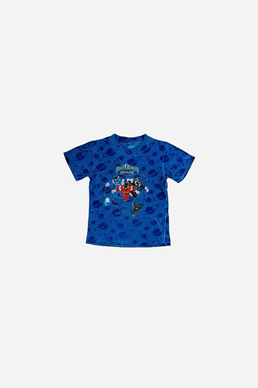Vintage Kinder T-Shirt 'Power Rangers In Space' - Sportswear [1990er]