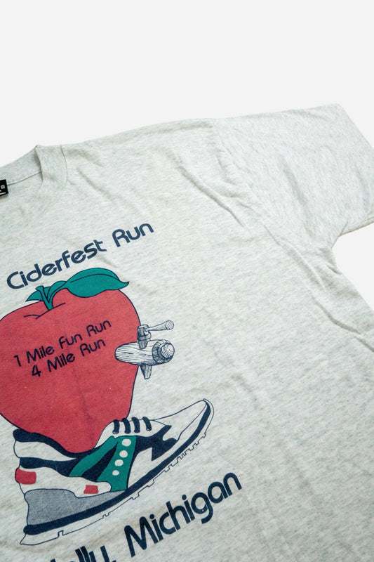 Vintage Screen Stars Single Stitch T-Shirt 'Diehl's Ciderfest Run' - Sportswear [1990er]