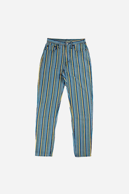 Vintage Replay Damen High Waist Jeans Gestreift - Workwear [1990er]