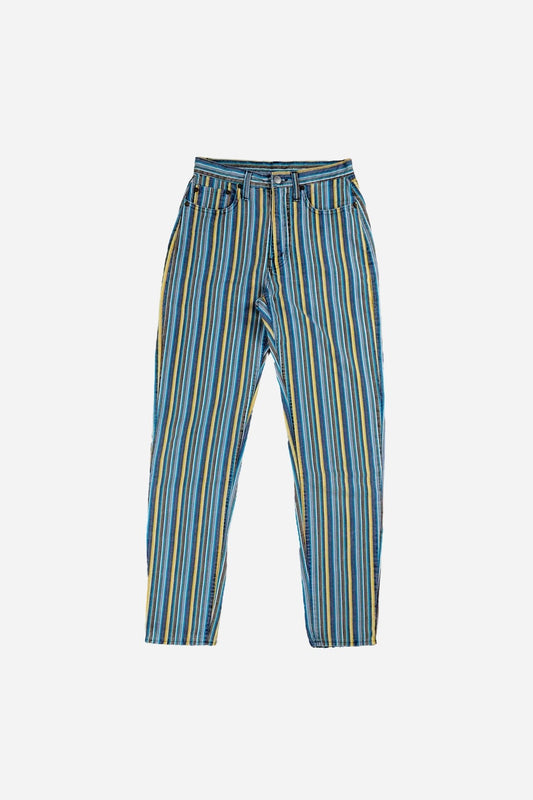 Vintage Replay Damen High Waist Jeans Gestreift - Workwear [1990er]