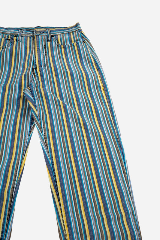 Vintage Replay Damen High Waist Jeans Gestreift - Workwear [1990er]
