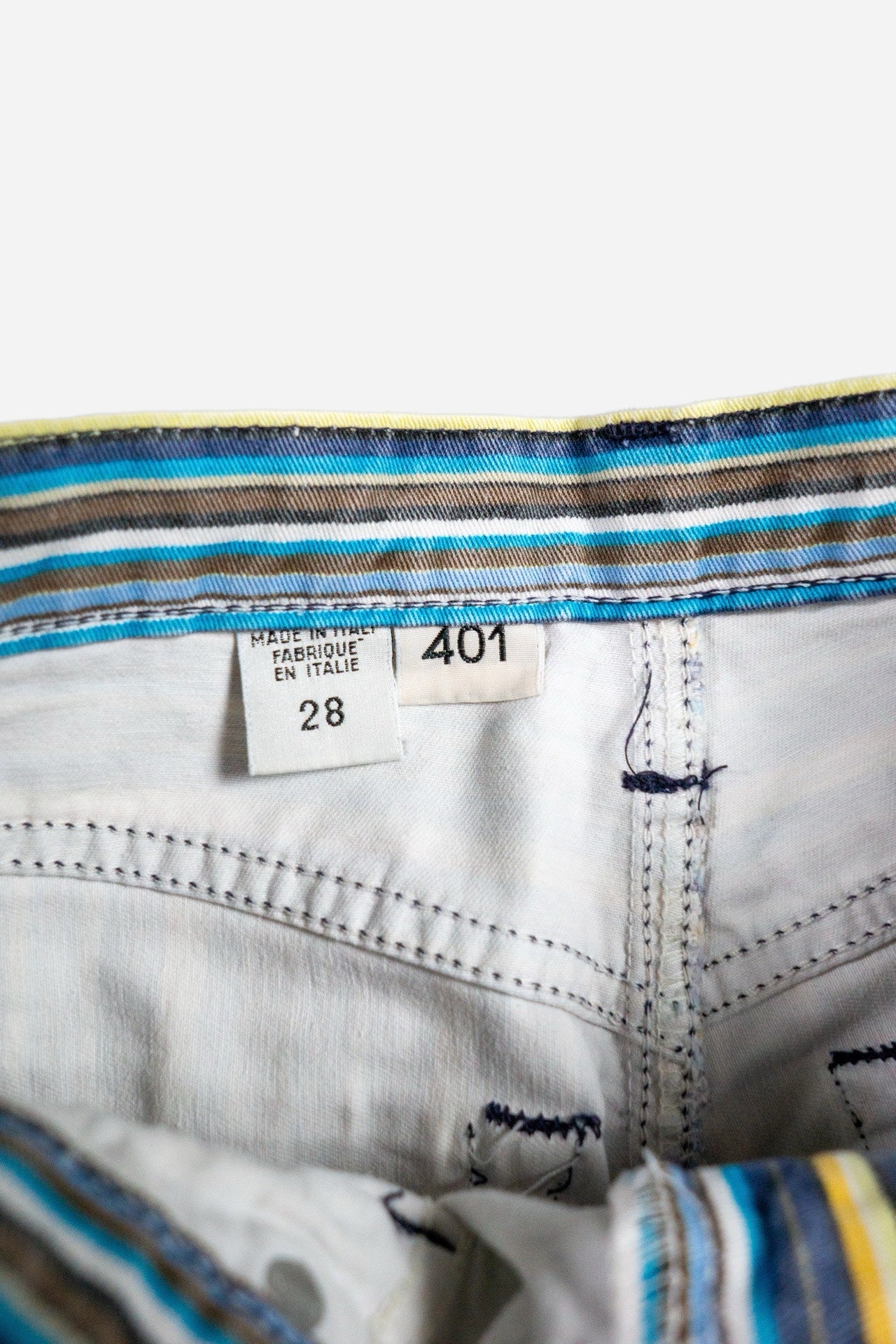 Vintage Replay Damen High Waist Jeans Gestreift - Workwear [1990er]