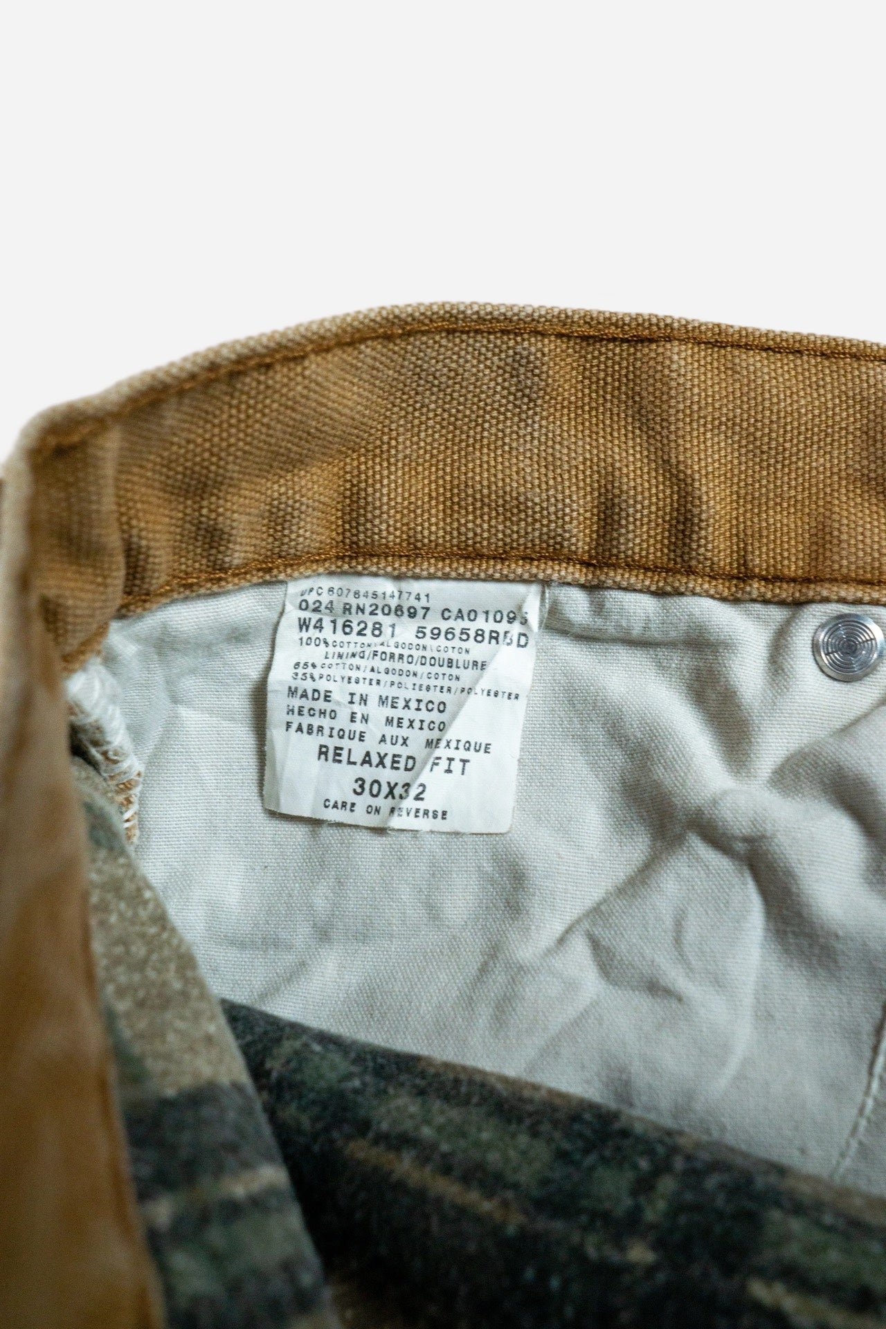 Vintage Dickies Carpenter Pants Lined [1990s] 30x32