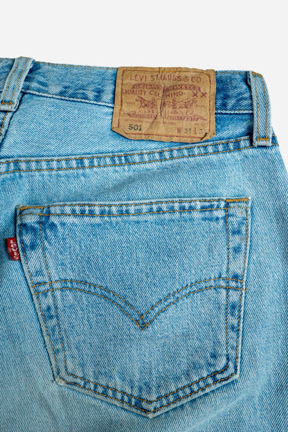 Vintage Levis '501' Straight Leg Jeans [1990s] 31x34