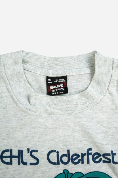 Vintage Screen Stars Single Stitch T-Shirt 'Diehl's Ciderfest Run' - Sportswear [1990er]