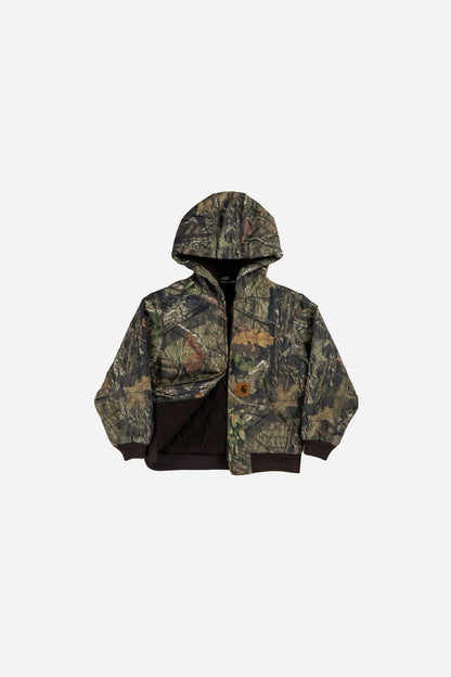 Vintage Carhartt Kinder 'Mossy Oak' 'Active Jacket' Jacke - Military/Camo [2010er]
