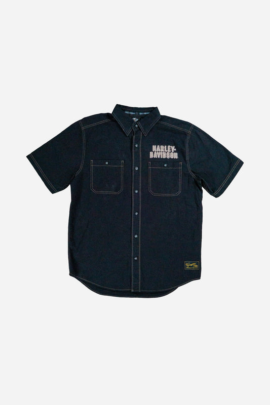 Vintage Harley-Davidson Short Sleeve Shirt [2000er] Medium