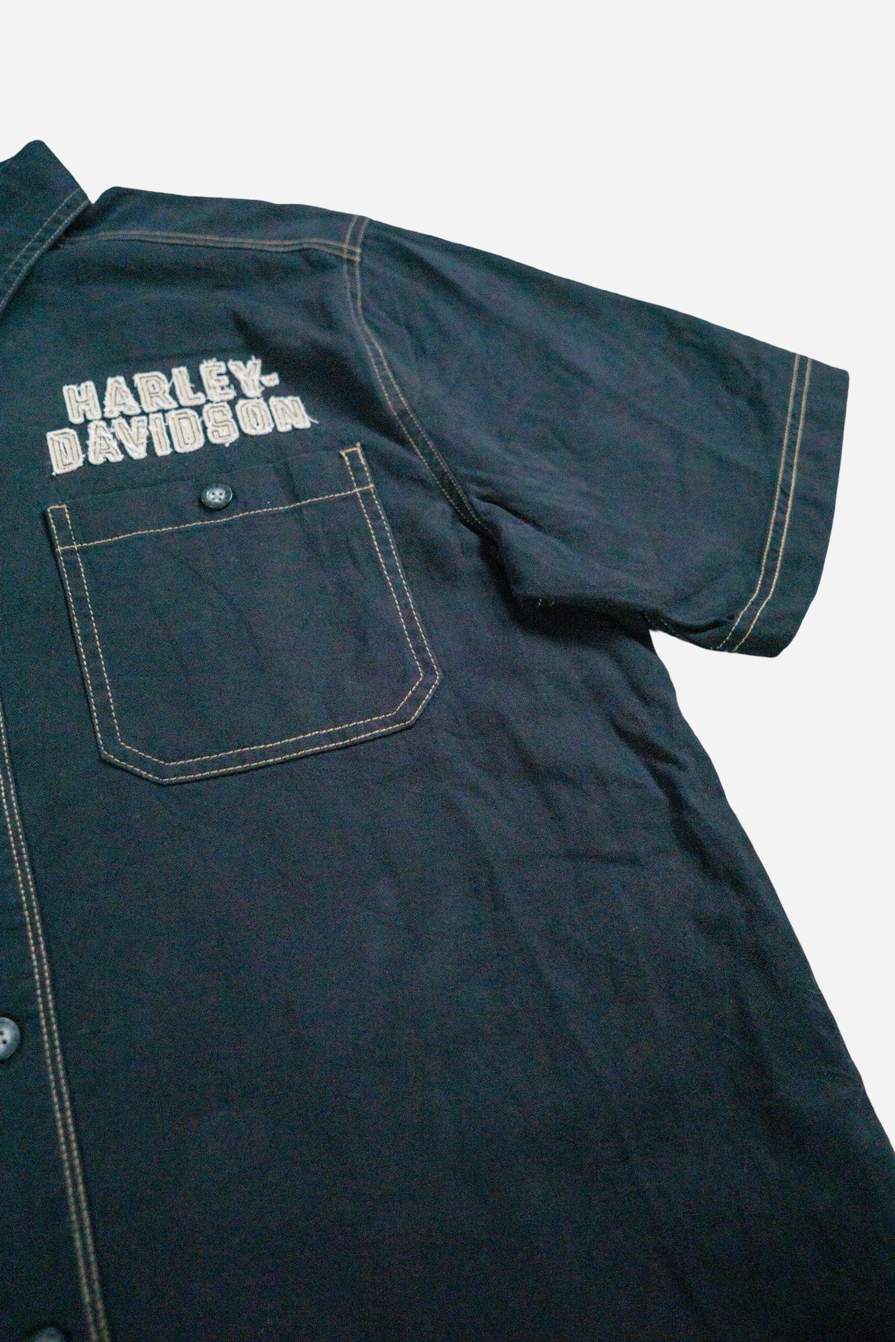 Vintage Harley-Davidson Short Sleeve Shirt [2000er] Medium