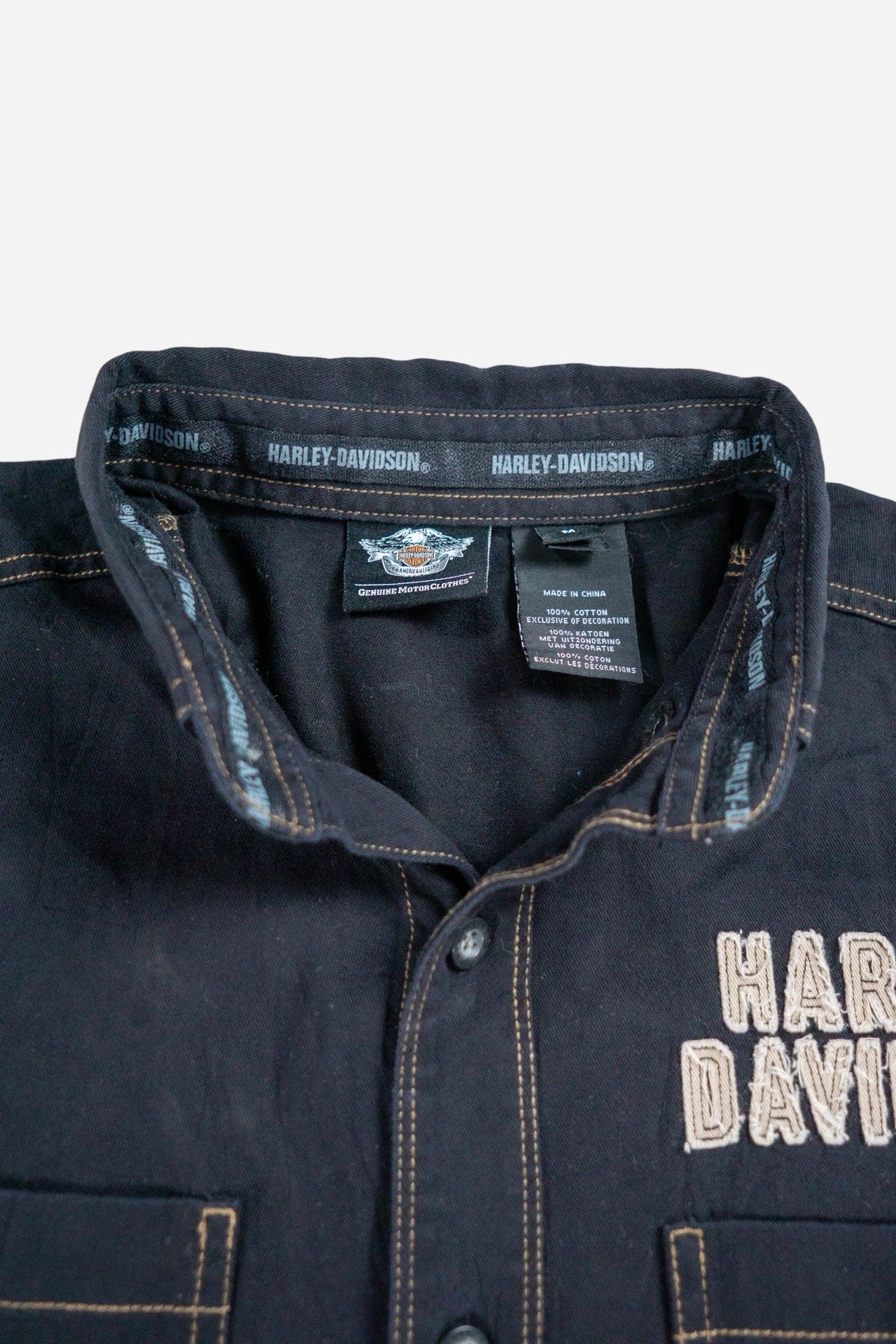 Vintage Harley-Davidson Short Sleeve Shirt [2000er] Medium