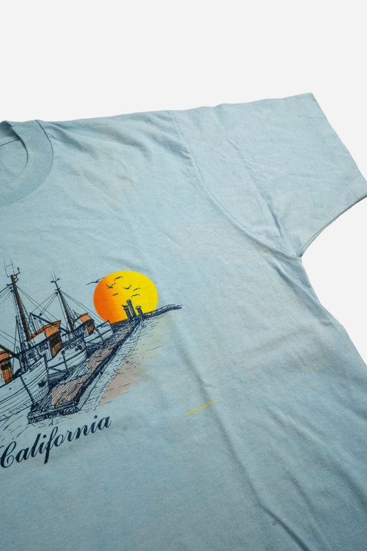 Vintage Screen Stars Single Stitch T-Shirt 'California' - Sportswear [1990er]