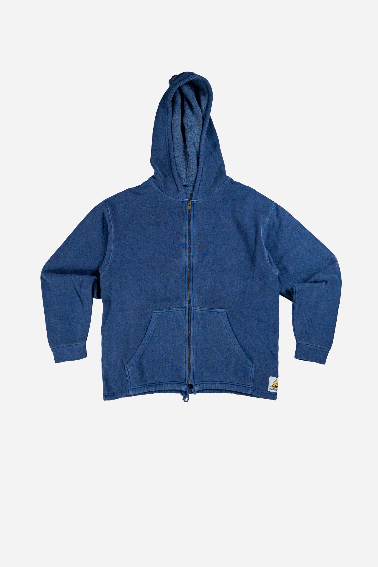 Vintage Impact Zone Zip Hoodie 'Shark Zone' [1990s] Medium