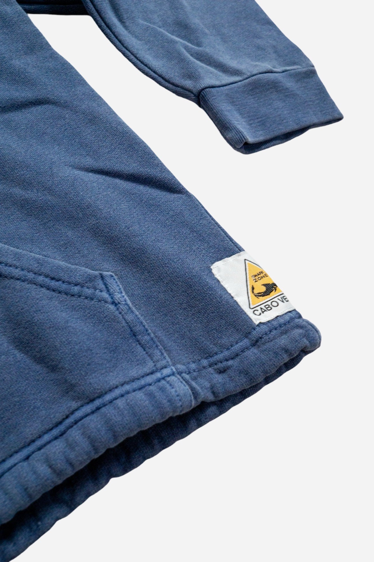 Vintage Impact Zone Zip Hoodie 'Shark Zone' [1990s] Medium