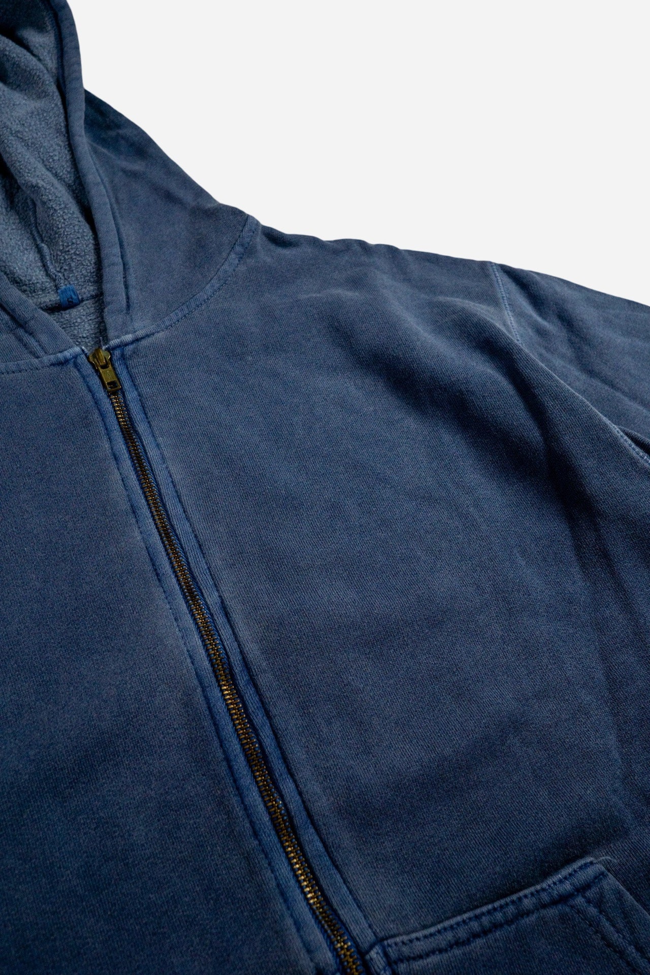 Vintage Impact Zone Zip Hoodie 'Shark Zone' [1990s] Medium