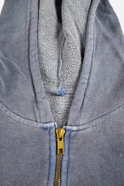 Vintage Impact Zone Zip Hoodie 'Shark Zone' [1990s] Medium